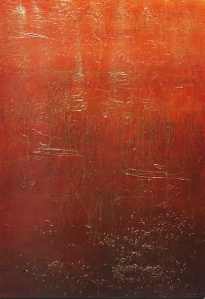 Not very easy to see but this one uses my stucco and pva base with some mustard seeds thrown in! Painting is (c) Azure11, 2010