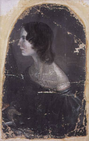 Disputed portrait. Claims have been made that this is Emily but many think it is Anne.