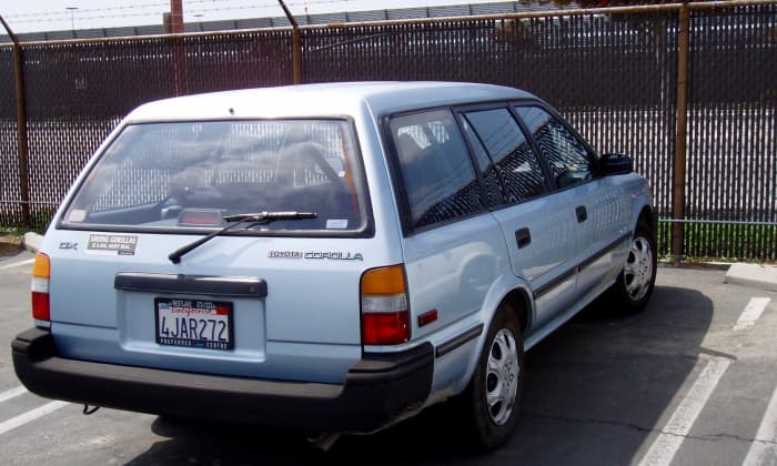 This is the Toyota I drove before moving to Pasadena. It was a good, reliable car, with 127,000 miles on it. I still miss it sometimes.