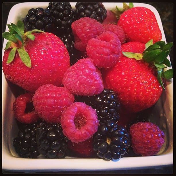 Fresh, organic berries make the best jam. I try to either pick my own berries or buy them from a local farmers market.