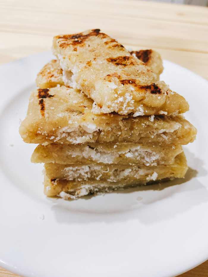 Malay-Style Banana Pancakes (Lepek Pisang)