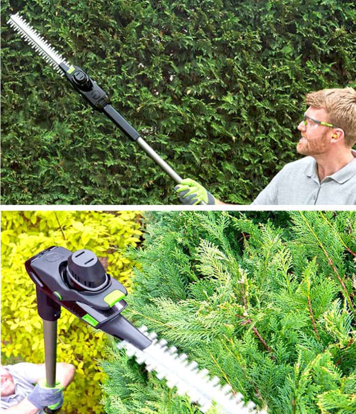 best pole battery powered hedge trimmer