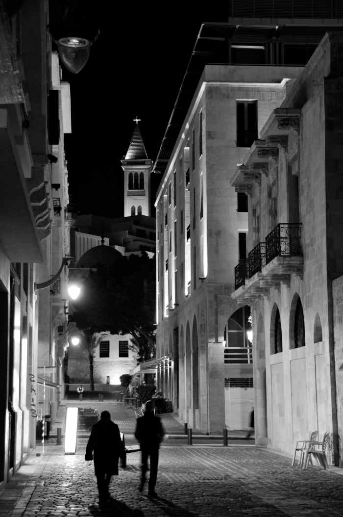 Downtown Beirut at night - Lebanon