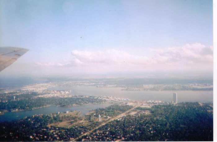 The View from the Liberator's Waist Gunner's Aft Position of Clear Lake, Texas "No Bogey's Spotted !".