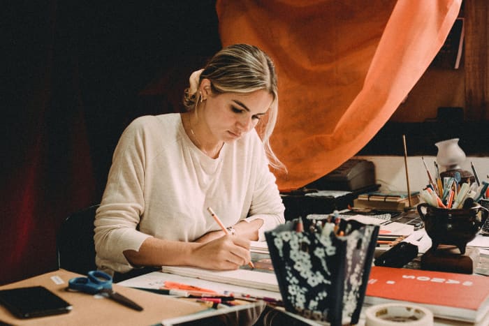 Art is an expression of the artist's soul, and that's why people say they feel connected to it in ways they can't express in words.