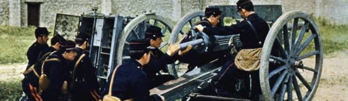 The Canon de 75mm mle. 1897 is an excellent example of the French military's constant drive for experimental arms - none of them here however, were as successful.