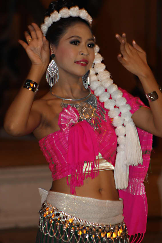 A traditional Thai dancer. Thais are rightly proud of their culture, though it is a culture derived from many regional influences over the centuries of settlement