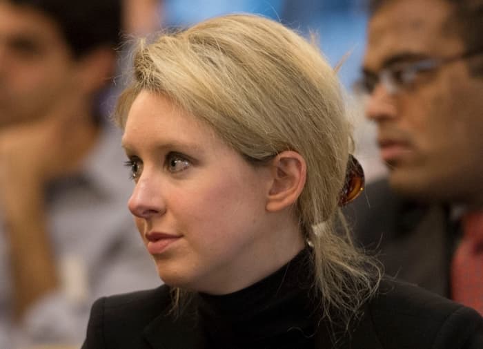 Elizabeth Holmes, now on trial for fraud, was CEO and founder of Theranos, a healthcare technology company.