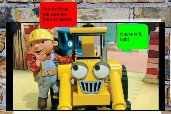 I think of this scene as being a simplified version of Bob's attitude. (This is not a real quote from the show.)