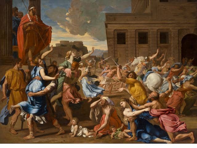 Women in ancient times were under threat of violence from marauding troops from other lands, as well as from those within their own home.