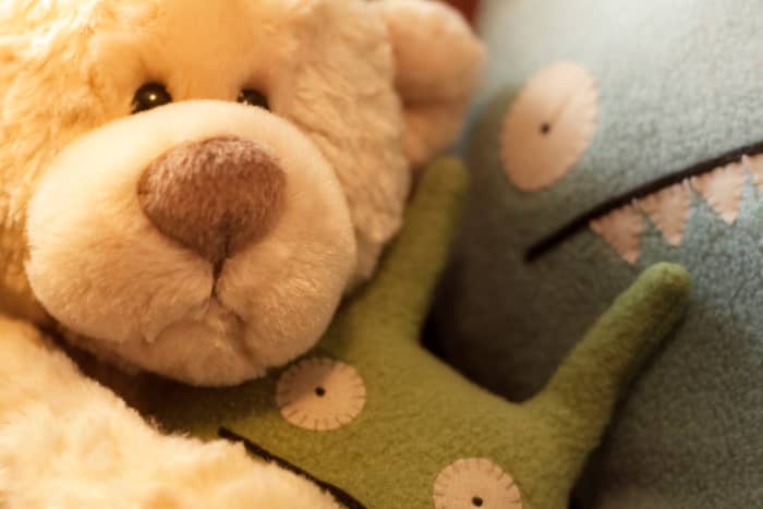 Gund Teddy Bears generally have a sweet appearance to their faces and are incredibly durable!