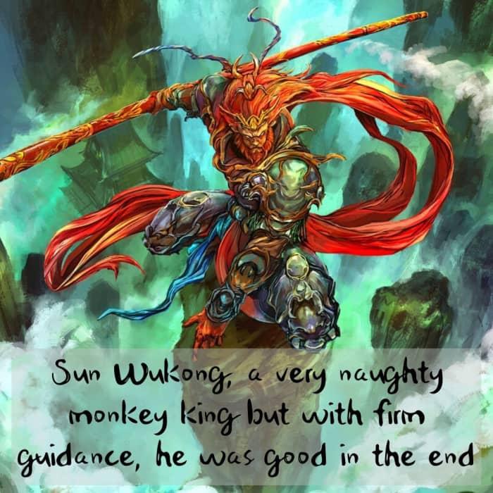 With guidance from Tang Sanzang, the Monkey King learns about virtues and the teachings of Buddhism and became a good superhero