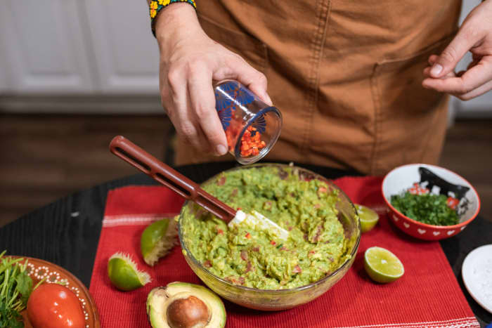 This goat cheese and habanero guacamole is a unique twist on a familiar appetizer that will totally wow your guests.