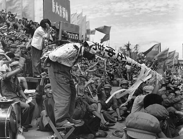 Struggle Session in Red China: A Middle Class Person is Berated and Beaten for Having Risen Above the Rest