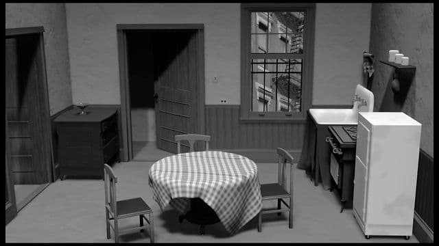 Some Americans of the 1950s still used large, awkward ice boxes like that to the right in this model of the "Honeymooner's" television stage set.