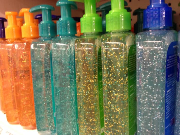 Avoid products with microbeads at all costs. A single shower can flush as many as 100,000 plastic microbeads into nature.