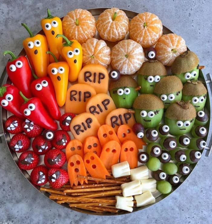 Healthy Halloween Appetizer Ideas With Fruits And Vegetables - HubPages