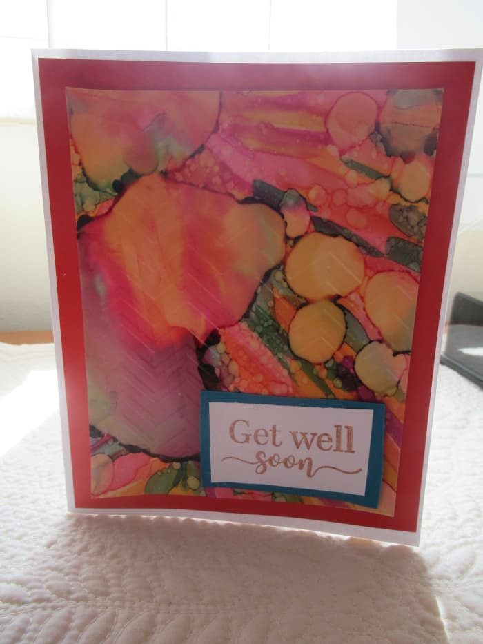 An unlimited custom paper made with vellum and Spectrum Noir Markers. You can use these papers for greeting cards, scrapbook paper, art journals and junk journals