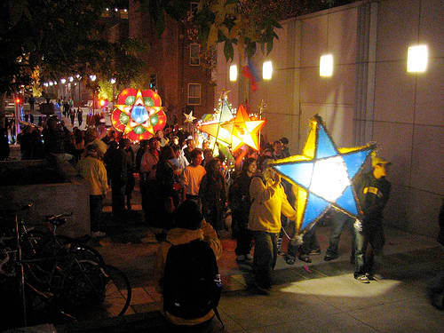 The Christmas Star is seen everywhere from December 16 through the first Sunday in January, when the Wise Men traditionally followed the Star to the Baby Jesus.