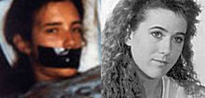 Polaroid picture next to a photograph of Tara Calico who has been missing since September 1988. Photograph courtesy of National Center for Missing Adults.