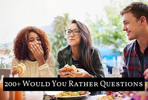 Sometimes you need some questions to break the ice. I have more than 200+ questions for you that can help you navigate all kinds of situations from funny to gross.