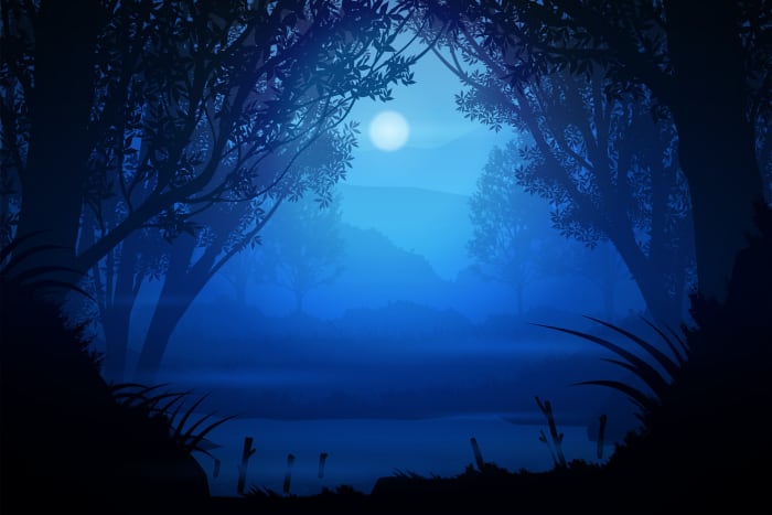 Some afterlife realms are bathed in light and colour while others are in relative darkness and devoid of colour.