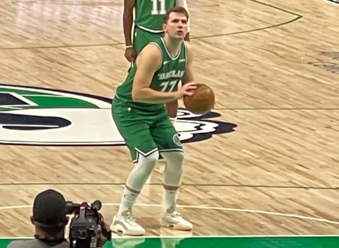 The pressure doesn't ever seem to get to Luka Doncic, who played professional basketball starting at age 16.