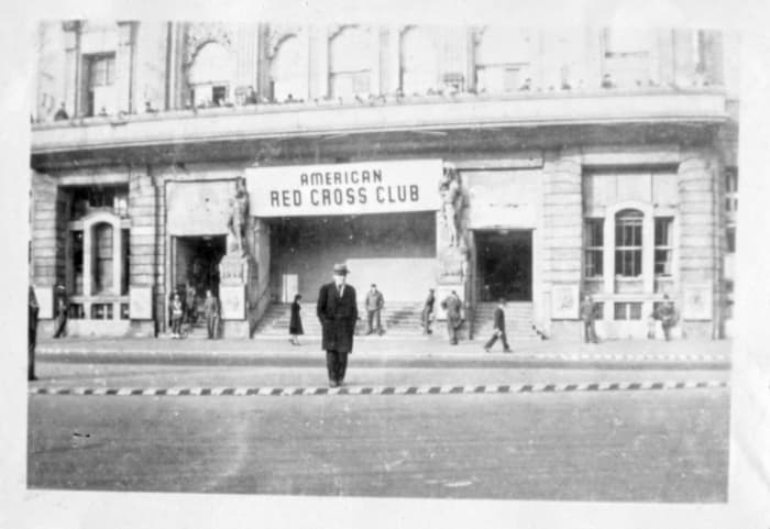 American Red Cross post WWII occupation, Frankfurt, Germany 1947-50 - location of USAREUR headquarters