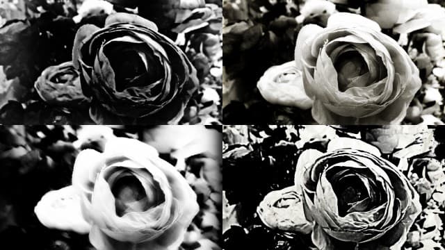 PHOTO 4: Using BeFunky Old Photo5, Old Photo19, PinHole1 & Inkify2 Filters (clockwise from top left)
