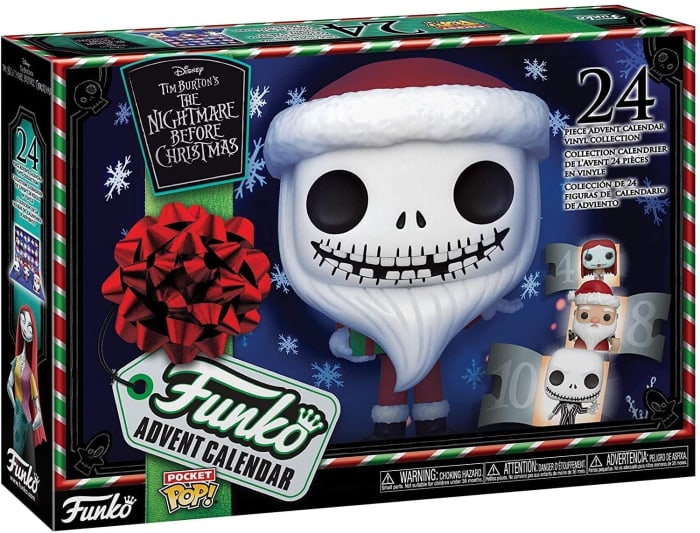 Find a Funko Pop! mini surprise every day in the month of December with the Nightmare Before Christmas Advent Countdown Calendar