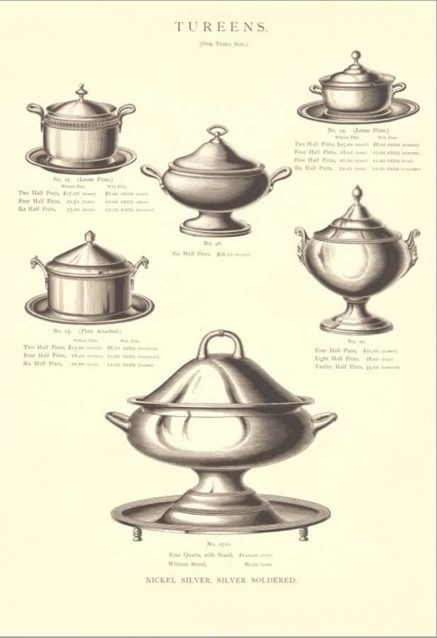 What Does Soup Tureen Mean In English