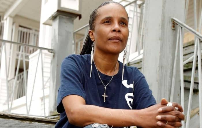 Josephina Rivera recalls moments of her past while held captive by Gary Heidnik for over a year. Photo courtesy of Daily Mail.