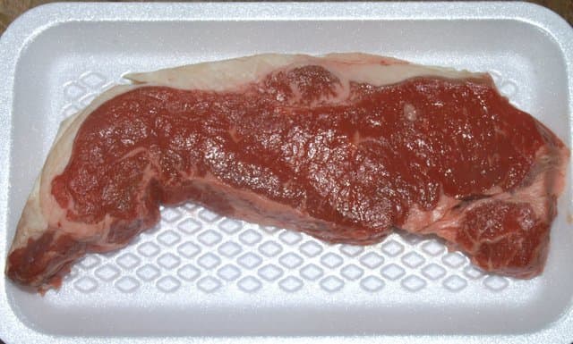 Just looking at this Steak makes my mouth water, but I will not order it in a restaurant any longer!