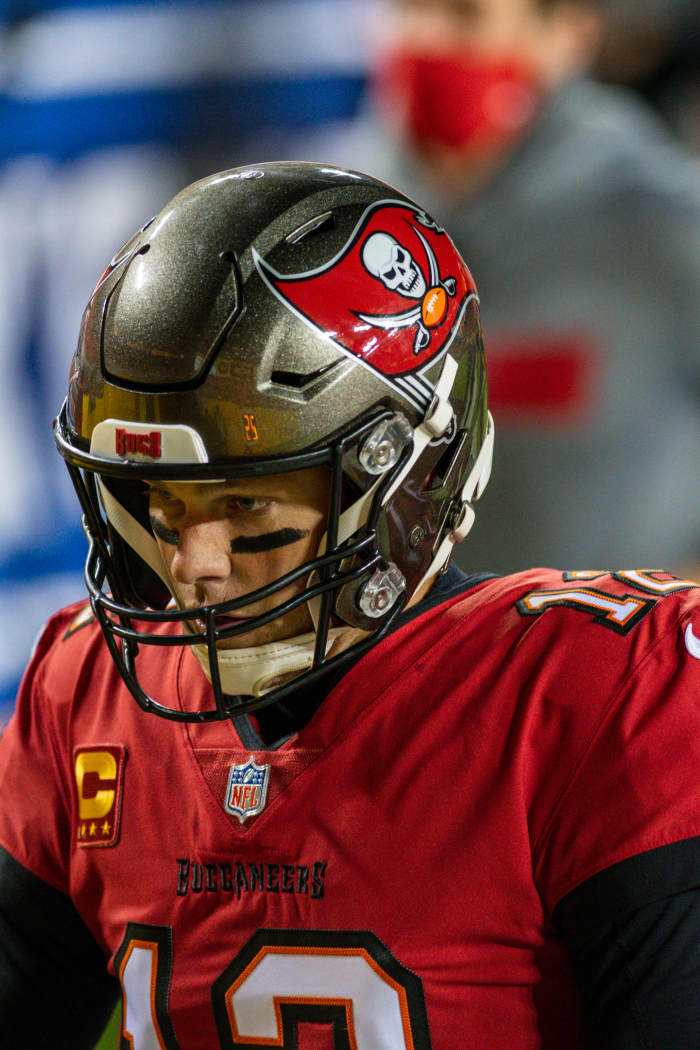 Tampa Bay Buccaneers quarterback Tom Brady won a Super Bowl championship in his first season with the team.