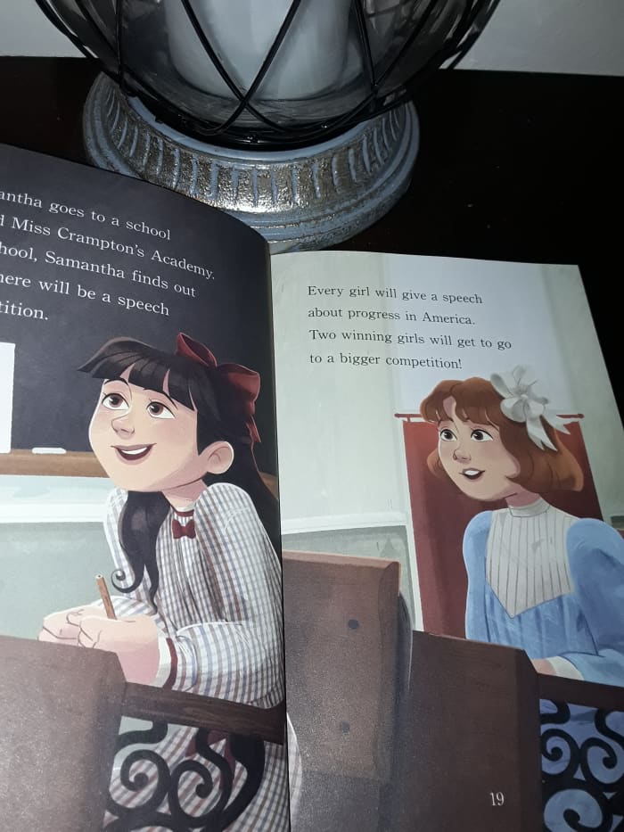 Samantha makes a plan to help her new friend adapt to a new school
