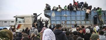 Today refugees in Aleppo try to catch anything at all that would move them to a safer place. I believe that it is going to take a long time, before these refugees will feel safe enough to live a normal life. We can only feel sorry for them.