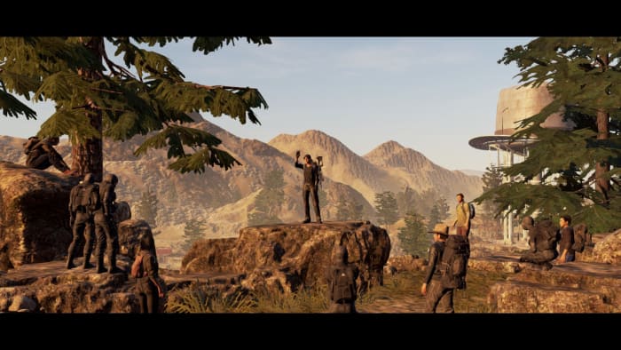 Your ultimate goal is to level your survivors and complete communities via leadership roles/goals.