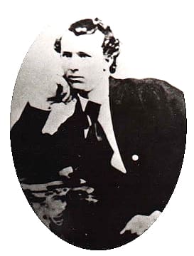 A portrait of Boston Custer by an unknown photographer.