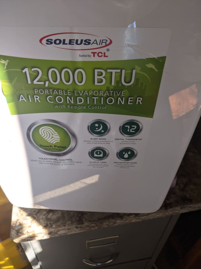Soleus Air 12,000 BTU Portable Evaporative Air Conditioner HubPages