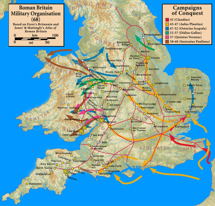 Early Roman invasions of Britain