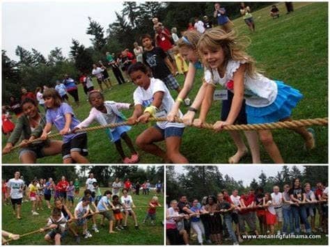 "Kind of looks like "Field Day" Activities.. A little bit of friendly competition for the last day of every Camp Session.