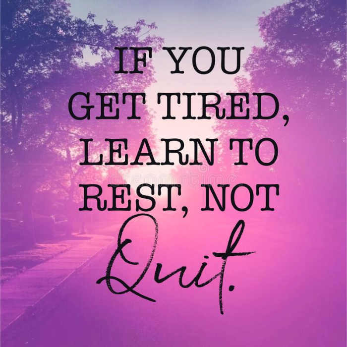 Rest : An Important Factor Of Life - LetterPile