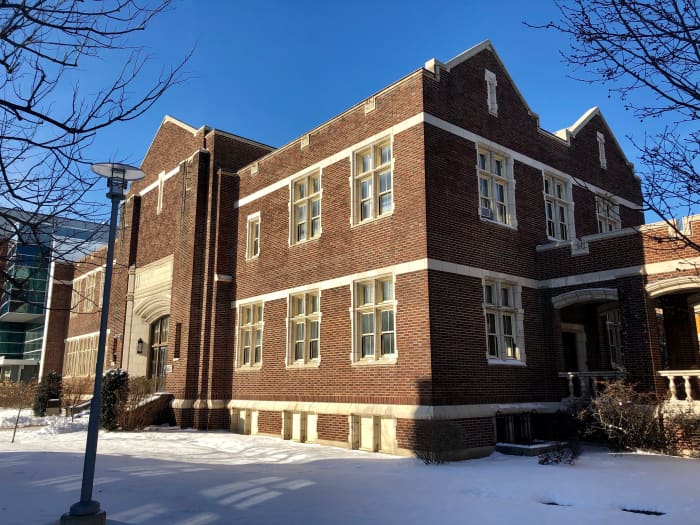 The Administration Building, Hebrew Union College, CUF, Cincinnati, Ohio.