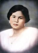 Felicidad Arguelles Limjoco. She was a simple woman. Not as glamorous as her sister Amparo. But then again she had 11 children to raise, and unlike her sister who lived in Manila society, she lived in the provinces.