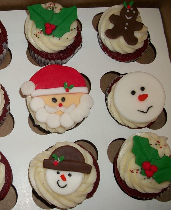 25+ Adorable Christmas Cupcakes for Kids to Make - HubPages