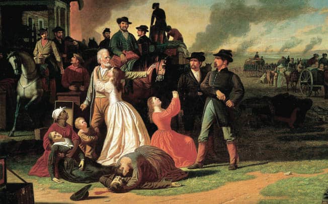 Missouri Red Legs called that because of the red leggings they wore roamed the state killing Confederate sympathizers 1862 through 1865.