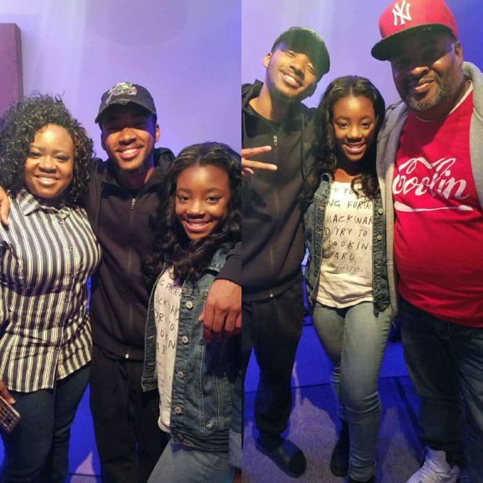 Kimani and Algee Smith of The New Edition Story and The Movie Detroit and Ian Burke (Goodie Mob, Xscape, Outkast, TLC) and her manager Kimi Edwards