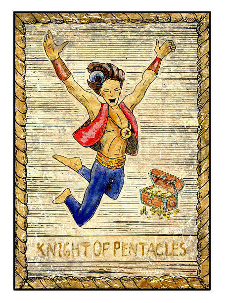 This card is focused on prosperity. They have realistic goals and realistic methods. They can be so focused on something that they have major blind spots.