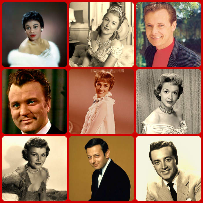 Some of the Amazing Performers and Artist that Contribute to the Seven Firestone Your Favorite Christmas Carols LPs