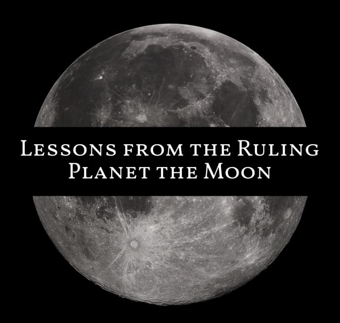 The Moon relates to the zodiacal sign Cancer. The satellite is often seen as feminine in astrology. The Moon wasn't directly named after a Greek or Roman god like the planets were.